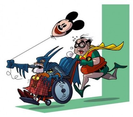 getting older batman and robin